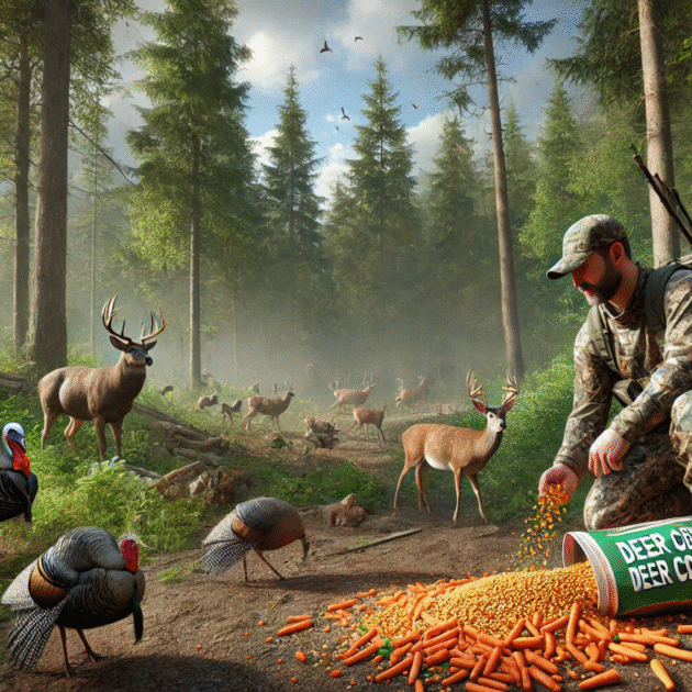 Muskoka Hunting Property Baiting & Feed Service
